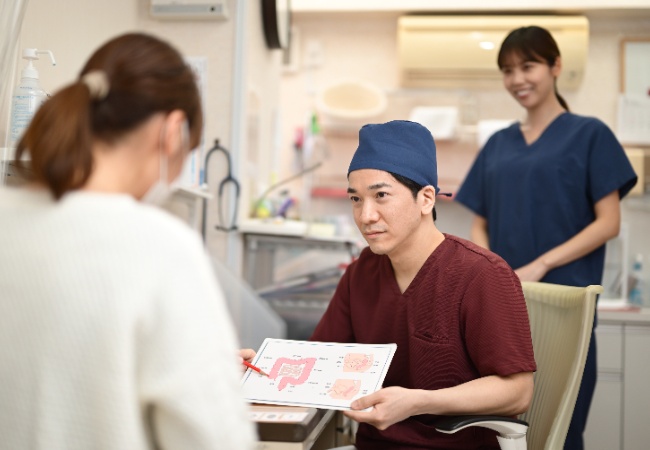 納得いくまでしっかり説明